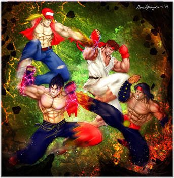 Terry Bogard Vs Jin Kazama